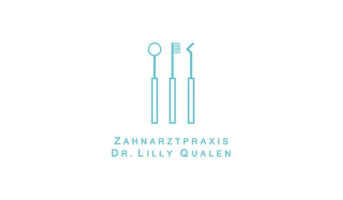 Praxislogo Zahnarztpraxis Dr. Lilly Qualen am Niendorfer Hafen