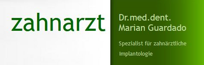 Zahnarzt Dr.med.dent. Marian Guardado  Logo