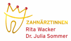 Gemeinschaftspraxis ZahnÃ¤rztinnen Rita Wacker und Dr. Julia Sommer Logo