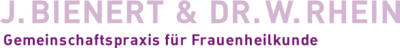 J. Bienert + Dr. W. Rhein Gemeinschaftspraxis für Frauenheilkunde Logo