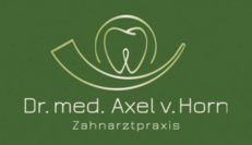 Zahnarztpraxis Königslutter am Elm | Dr. med. Axel v. Horn Logo