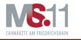 Zahnärzte am Friedrichshain MS11 Logo