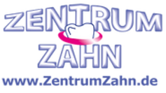 Dr. Stefan Klaas, Maya Geiger, Thomas Hölldobler im Zentrum Zahn Herrenberg Logo