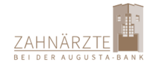ZahnÃ¤rzte bei der Augustabank Logo