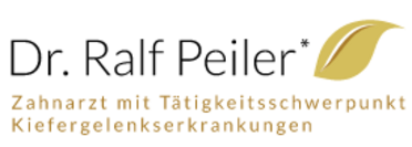 Dr. Ralf Peiler, Zahnarzt mit Tätigkeitsschwerpunkt Kiefergelenkserkrankungen Logo