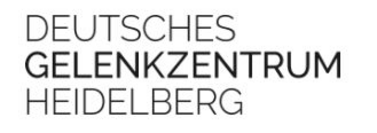 Deutsches Gelenkzentrum Heidelberg Logo