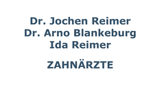 Dr. Jochen Reimer, Dr. Arno Blankenburg, Ida Reimer Logo
