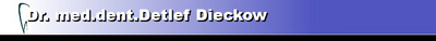 Zahnarztpraxis Dr. Detlef Dieckow Logo