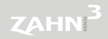 Zahn hoch 3 Boffzen  Logo
